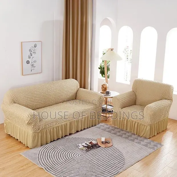 Luxury Sofa Cover - Premium Cotton - 1