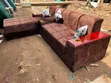 L-Shaped Sofa - Brown, Brand New - 1