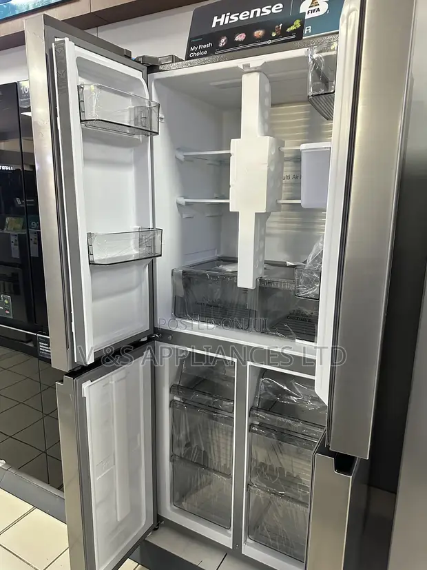 515L Hisense 4-Door Fridge with Water Dispenser - 1