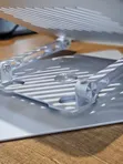 Rotatable Laptop Stand - Aluminium - 2