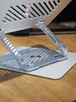Rotatable Laptop Stand - Aluminium - 3