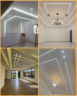Modern Minimalist Gypsum Ceiling Design & Installation