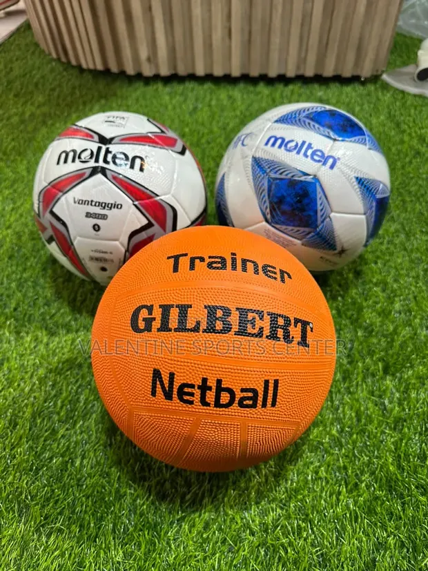 Gilbert Molten Netball Training Football - Size 5 - 1