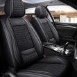5pcs Natural Wood Bead Car Seat Cover Massage Cushion - 2