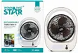 Winning Star 8" Rechargeable Table Fan ST-4054 with LED Light - 1