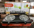 GlobalStar Double Coil Electric Hot Plate Stove - 1