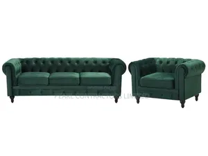 Imelda Chesterfield 4-Seater Sofa - Any Colour