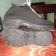 Black Shoes with White Laces (Size 41) - 4