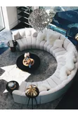 Escrava Isaura Round Sofa Couches - Customisable - 3
