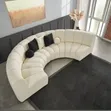 Margarita Curved Sofa Couches - Any Colour From 1,870,000/- - 3