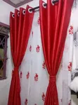 Premium Light Filtering Curtains - Stripe Pattern - 2
