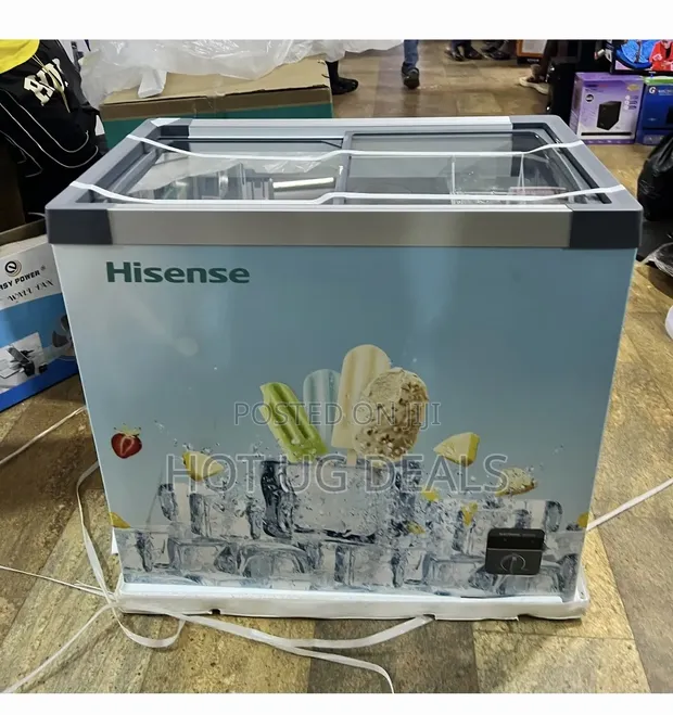 270L Hisense Commercial Ice Cream Display Freezer - 1