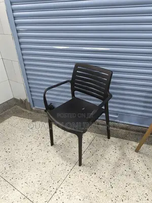 Brand New Breeze Plastic Dining Chairs (Black)