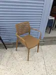 Static Outdoor Dining Plastic Chairs - 2
