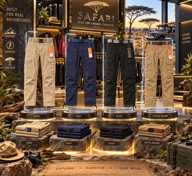 Tactical Cargo Pants - Men's - 1