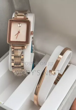 Swiss Movado Ladies Watch with Bangle