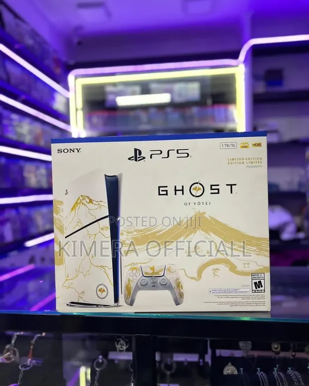 Brand New PlayStation 5 Slim Disc Ghost of Tsushima Edition - 1