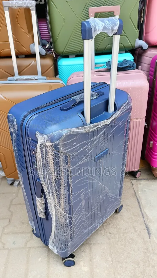 Future Rubber Suitcase - Blue - 1