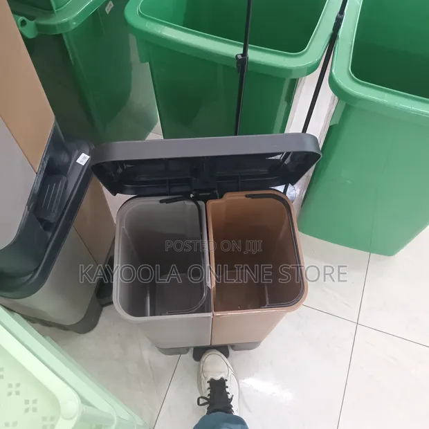 Double Pedal Dustbin - 1