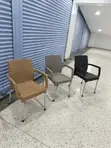 Deluxe Plain Back Plastic Chairs - 1
