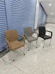 Deluxe Plain Back Plastic Chairs - 2