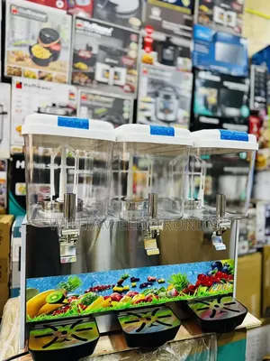Commercial Triple Tank Juice Dispenser