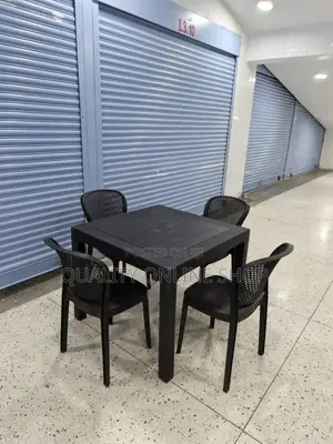 Brand New Dining Plastic Table and Chairs Set
