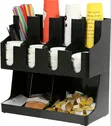 12 Compartment ABS Coffee Tea Organizer Station - 2