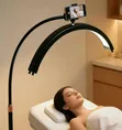 LED Half Moon Lamp with Stand and Remote - 1