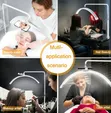 LED Half Moon Lamp with Stand and Remote - 5
