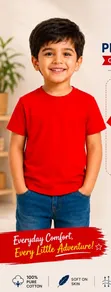 Kids Plain Colour T-Shirts (Ages 1-12) - 2