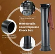 18L Floor Standing Espresso Knock Box - 1