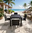 Brand New Plastic Dining Table and 4 Chairs - 3