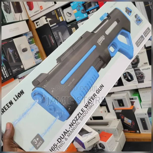 Green Lion Dual Nozzle Water Gun - 1