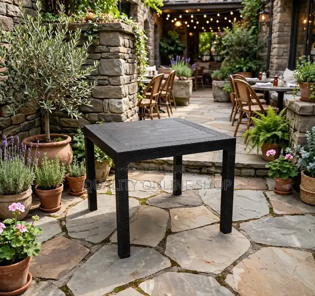 Indoor/Outdoor Plastic Table - Brand New - 1