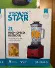 Winning Star 2L High Speed Blender - ST-5548s - 1
