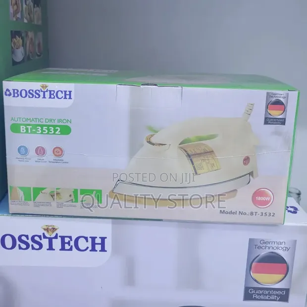 Heavy-Duty Dry Iron - Boss Tech BT-3532 - 1