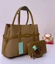 2pc Set Chrisbella Leather Handbag - 1
