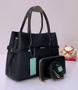 2pc Set Chrisbella Leather Handbag - 2