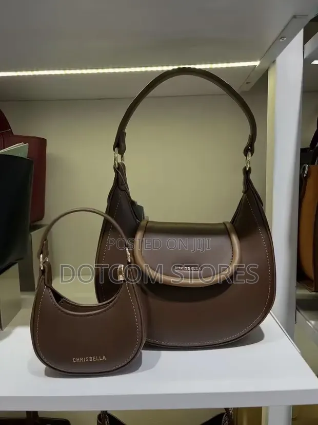 2pc Chrisbella Half-Moon Shoulder Bag - 1