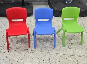 1 Pcs Kindergarten Plastic Kids Chairs