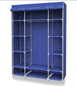 Triton Canvas Metallic Frame Wardrobe - 1