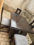 4-Seater Wooden Dining Table and Chairs Set - 2