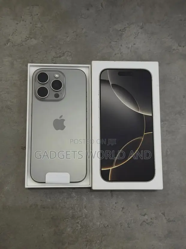 New Apple iPhone 16 Pro 512GB Silver (UK Import) - 1