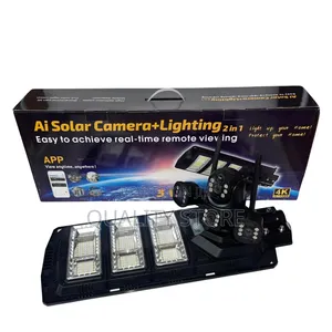 AI Solar Camera + Lighting 2-in-1