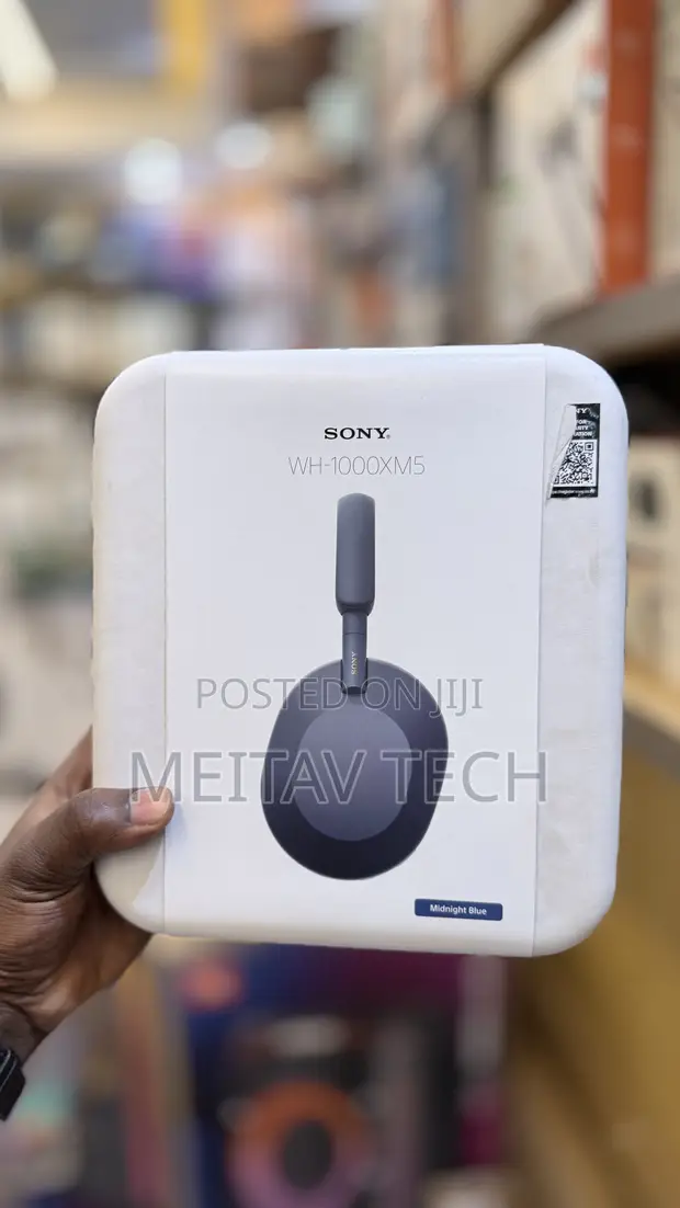 Sony WH-1000XM5 Headphones - Brand New, Midnight Blue - 1
