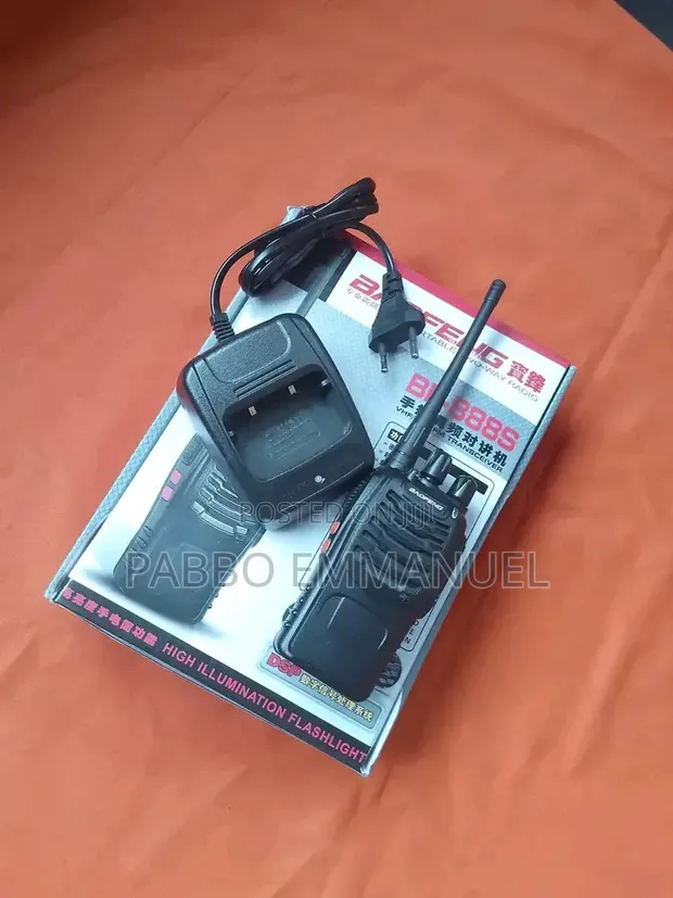 2pc Baofeng Walkie Talkies - Brand New - 1