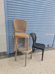 Instock Diamond Backed Plastic Chairs - 2