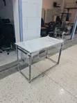 Marble Coated Foldable Wooden Table - 2