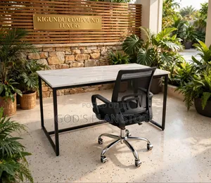 Foldable Office Table with Chair